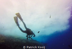 Man in the water by Patrick Kooij 